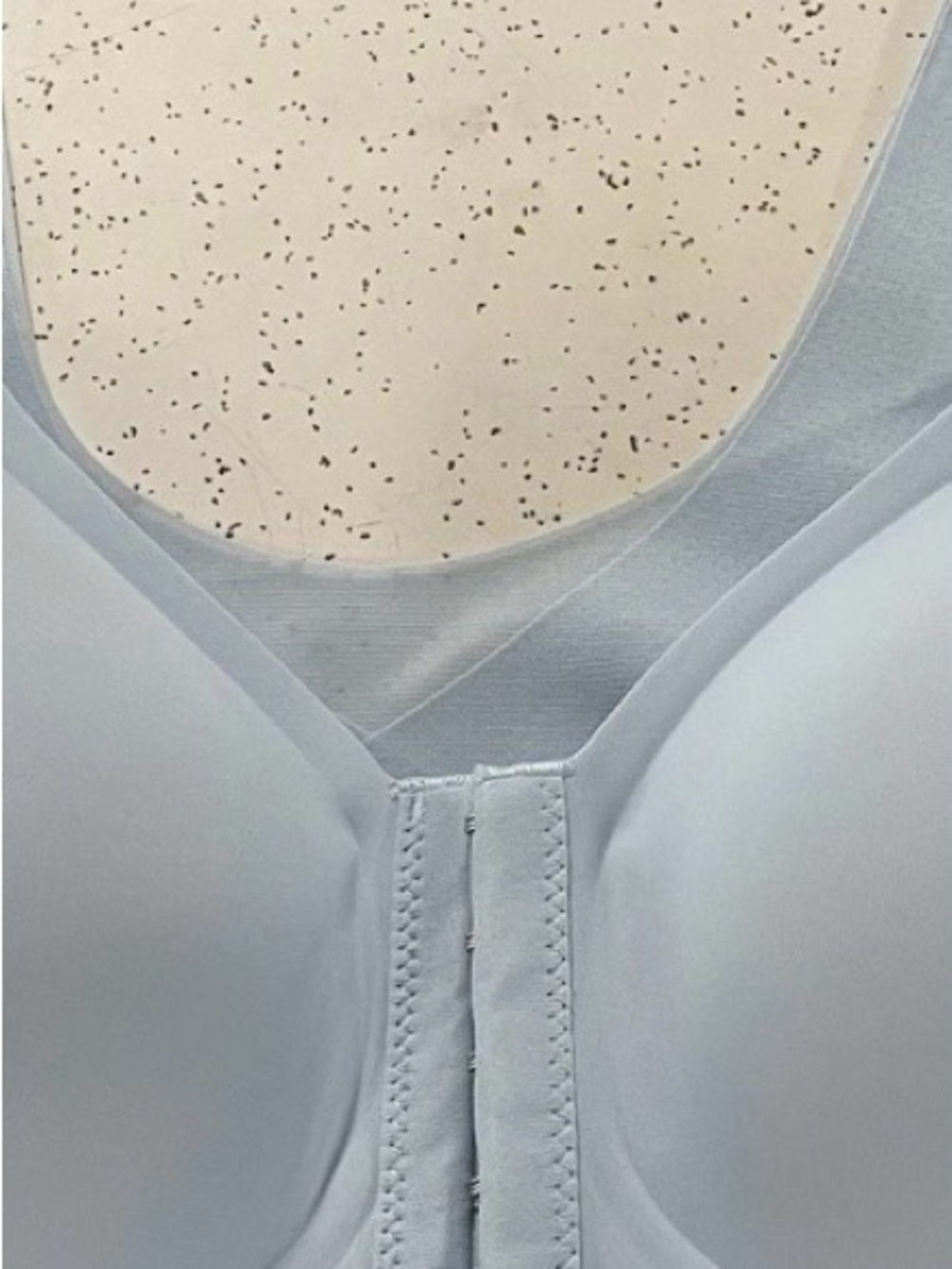 Luna Hug Light Blue Front-Closure Wireless Comfort Bra XL - Picture 2 of 5